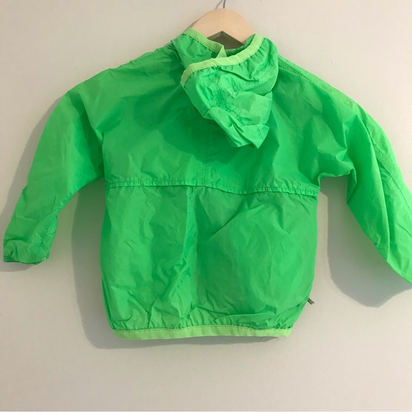 K-Way by Crewcuts neon green jacket - Picture 4 of 8